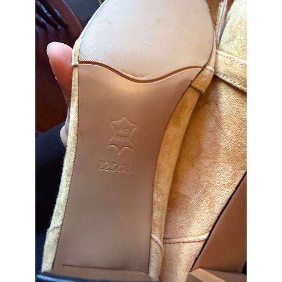 Suede Zipper Ankle Boots with Fringe - Size US 5.5-6 - Picture 7 of 10